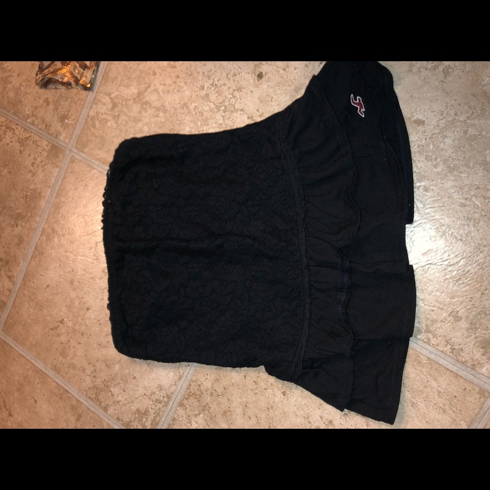Strapless Hollister top